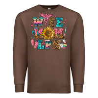 Chestnut wife mom lpn Premium Sweatshirt - AdoDesignShop
