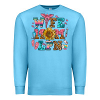 Ocean Blue wife mom lpn Premium Sweatshirt - AdoDesignShop