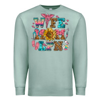 Seafoam wife mom lpn Premium Sweatshirt - AdoDesignShop