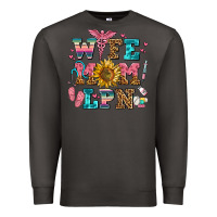 Smoke wife mom lpn Premium Sweatshirt - AdoDesignShop