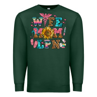 Sports Green wife mom lpn Premium Sweatshirt - AdoDesignShop