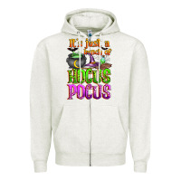 Oatmeal Heather it's just a bunch of hocus pocus Zipper Hoodie - Zillion Design Studio
