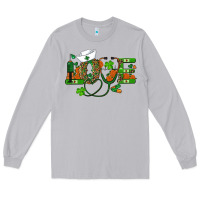 Moon Dust st patricks day love nurse Long Sleeve Tee - RanaPortraitStore