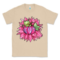 Sunflower Pumpkin Breast Cancer Classic Tee | Teevron