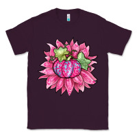 Plum sunflower pumpkin breast cancer Classic Tee - Zillion Design Studio