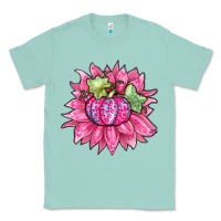 Seafoam sunflower pumpkin breast cancer Classic Tee - Zillion Design Studio
