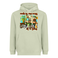 Matcha making memories one campsite at a time Heavyweight Hoodie - AdoDesignShop
