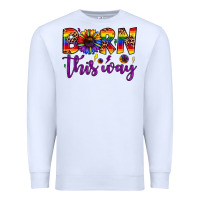 White born this way Premium Sweatshirt - JahusDesignShop