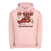 Pigment Salmon def hungry pour dome butter on me Urban Hoodie - MaliasSmallBusiness
