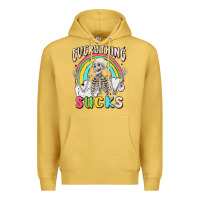 Antique Gold everything sucks Premium Hoodie - MaliasSmallBusiness