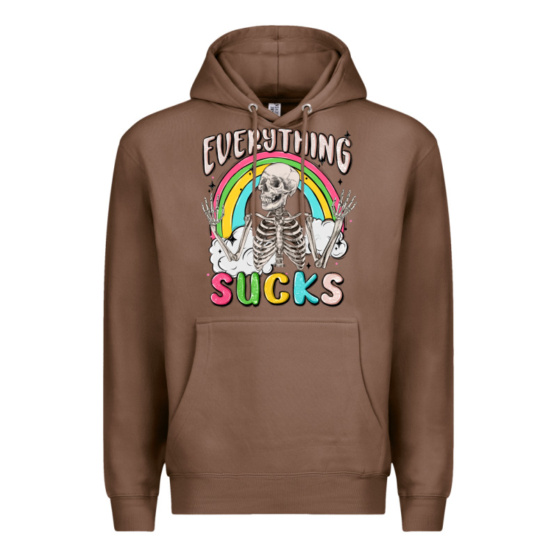 Everything Sucks Premium Hoodie by MaliasSmallBusiness | Teevron