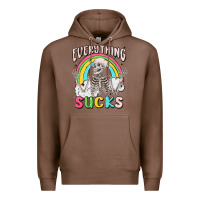 Chestnut everything sucks Premium Hoodie - MaliasSmallBusiness