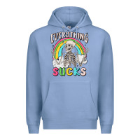 Colony Blue everything sucks Premium Hoodie - MaliasSmallBusiness