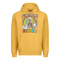 Mustard everything sucks Premium Hoodie - MaliasSmallBusiness