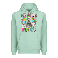 Seafoam everything sucks Premium Hoodie - MaliasSmallBusiness