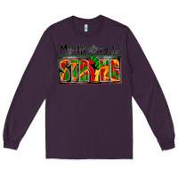 Plum my history is strong Long Sleeve Tee - Zillion Design Studio