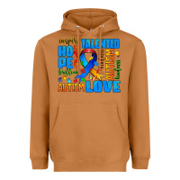 Meerkat autism  words Heavyweight Hoodie - AdoDesignShop