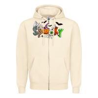 Sandshell halloween spooky Zipper Hoodie - Zillion Design Studio