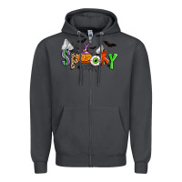 Smoke halloween spooky Zipper Hoodie - Zillion Design Studio