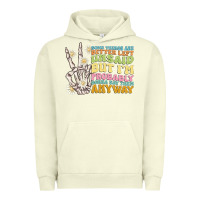 Pigment Pistachio some things are better left unsaid Urban Hoodie - MaliasSmallBusiness
