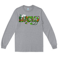 Heather Grey st patricks day lucky nurse Long Sleeve Tee - RanaPortraitStore