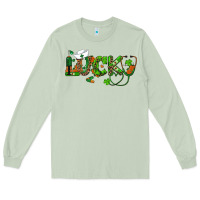Matcha st patricks day lucky nurse Long Sleeve Tee - RanaPortraitStore