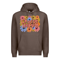 Coffee choose happy Premium Hoodie - MaliasSmallBusiness