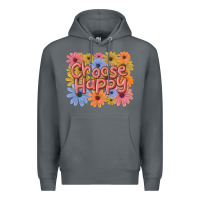 Rock choose happy Premium Hoodie - MaliasSmallBusiness