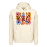 Sandshell choose happy Premium Hoodie - MaliasSmallBusiness