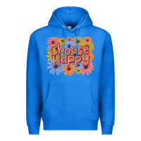 True Royal choose happy Premium Hoodie - MaliasSmallBusiness