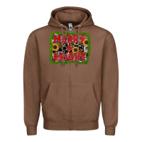 Chestnut marry and bright Zipper Hoodie - RanaPortraitStore