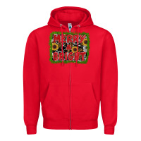 Red marry and bright Zipper Hoodie - RanaPortraitStore