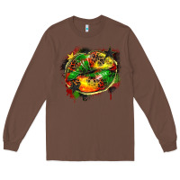 Chestnut juneteenth lips Long Sleeve Tee - Zillion Design Studio