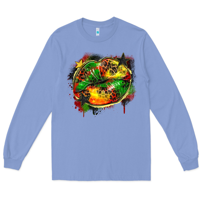 Juneteenth Lips Long Sleeve Tee by Zillion Design Studio | Teevron