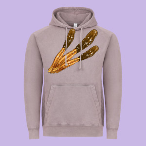 Mexican Churro's Vintage Hoodie Designed By Adodesignshop