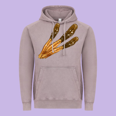 Mexican Churro's Vintage Hoodie Designed By Adodesignshop