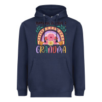 Navy happiness is being a grandma Heavyweight Hoodie - JahusDesignShop
