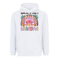 White happiness is being a grandma Heavyweight Hoodie - JahusDesignShop