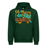 Forest Green oh honey i am that mawmaw nca Urban Hoodie - NancyCooperArtShop