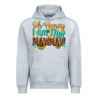 Heather Grey oh honey i am that mawmaw nca Urban Hoodie - NancyCooperArtShop