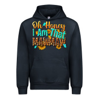 Navy oh honey i am that mawmaw nca Urban Hoodie - NancyCooperArtShop