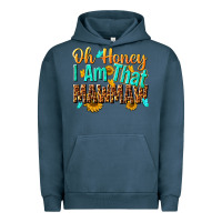 Pigment Midnight Navy oh honey i am that mawmaw nca Urban Hoodie - NancyCooperArtShop