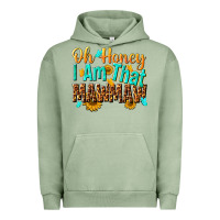 Pigment Oil Green oh honey i am that mawmaw nca Urban Hoodie - NancyCooperArtShop