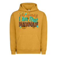 Pigment Peanut Butter oh honey i am that mawmaw nca Urban Hoodie - NancyCooperArtShop