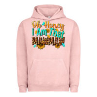 Pigment Salmon oh honey i am that mawmaw nca Urban Hoodie - NancyCooperArtShop