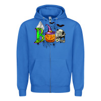 True Royal boo halloween Zipper Hoodie - Zillion Design Studio