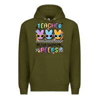 Army Green teacher of the sweetest Premium Hoodie - MaliasSmallBusiness