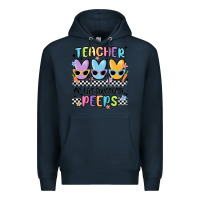 Navy teacher of the sweetest Premium Hoodie - MaliasSmallBusiness