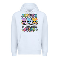 White teacher of the sweetest Premium Hoodie - MaliasSmallBusiness