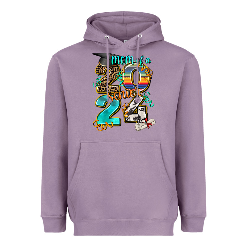 2024 Graduate Leopard Heavyweight Hoodie by AdoDesignShop | Teevron